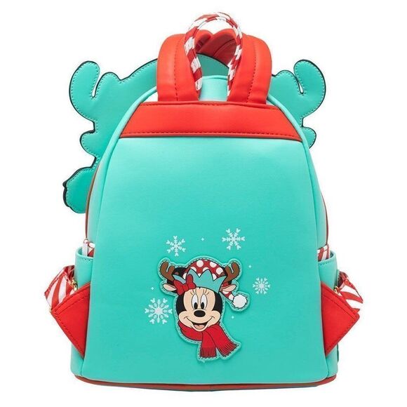Loungefly Disney Light Up Minnie Mouse Reindeer Cosplay Mini Backpack main image 9